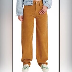 Women Tan Corduroy Pants
